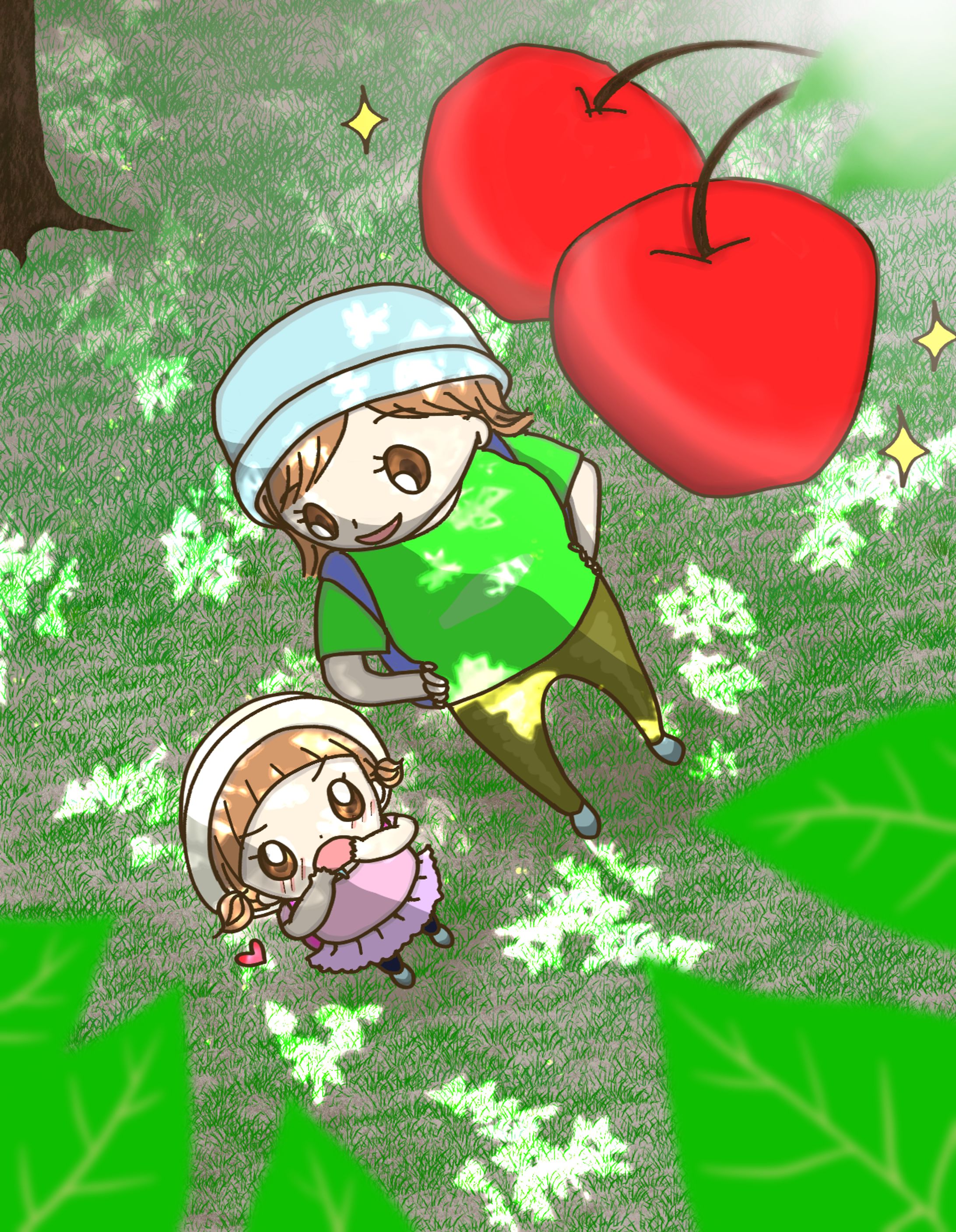 りんご狩り2025年 4月-1