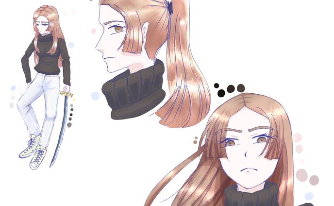 創作キャラ 剣道少女