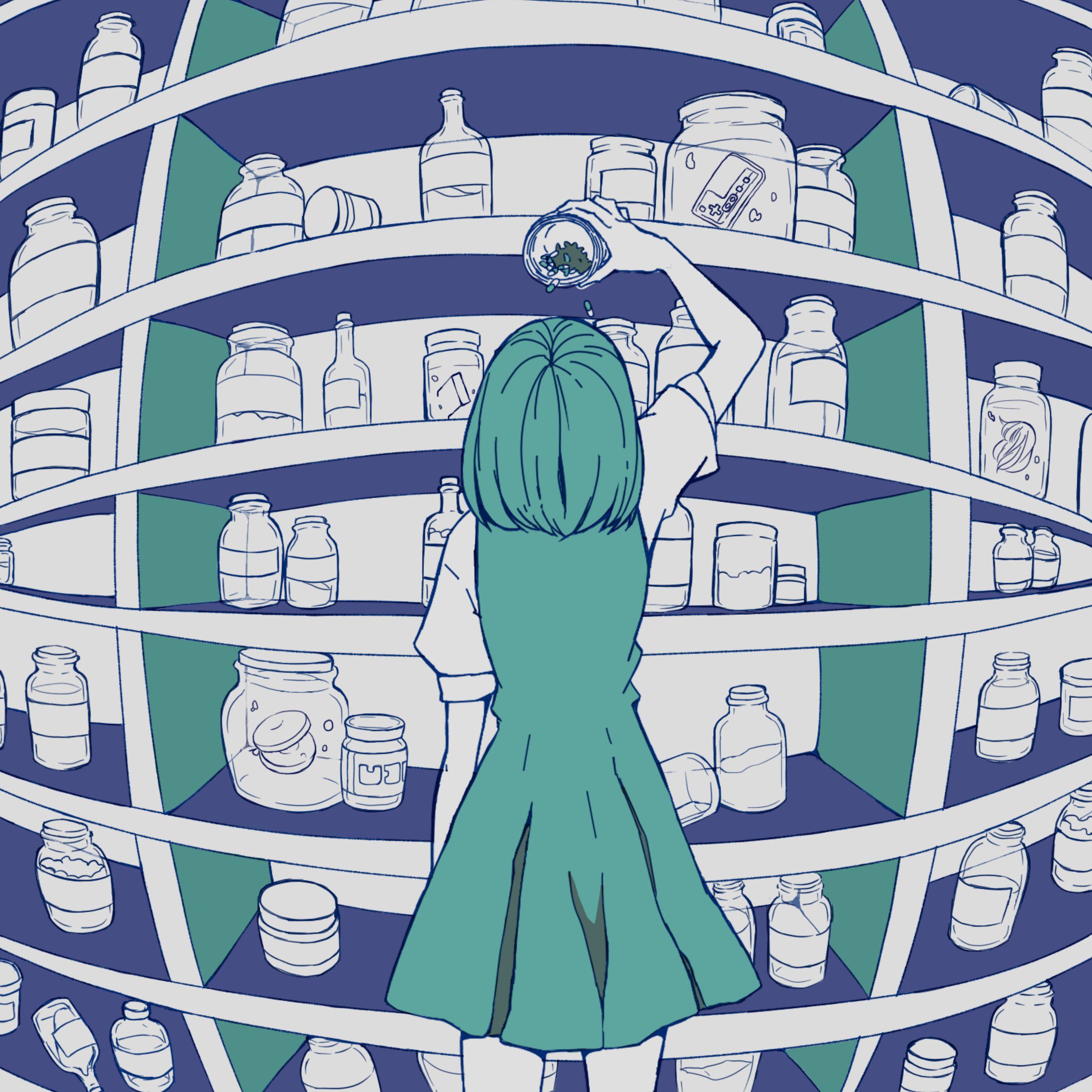 ジャケットイラスト(背景込み)-1