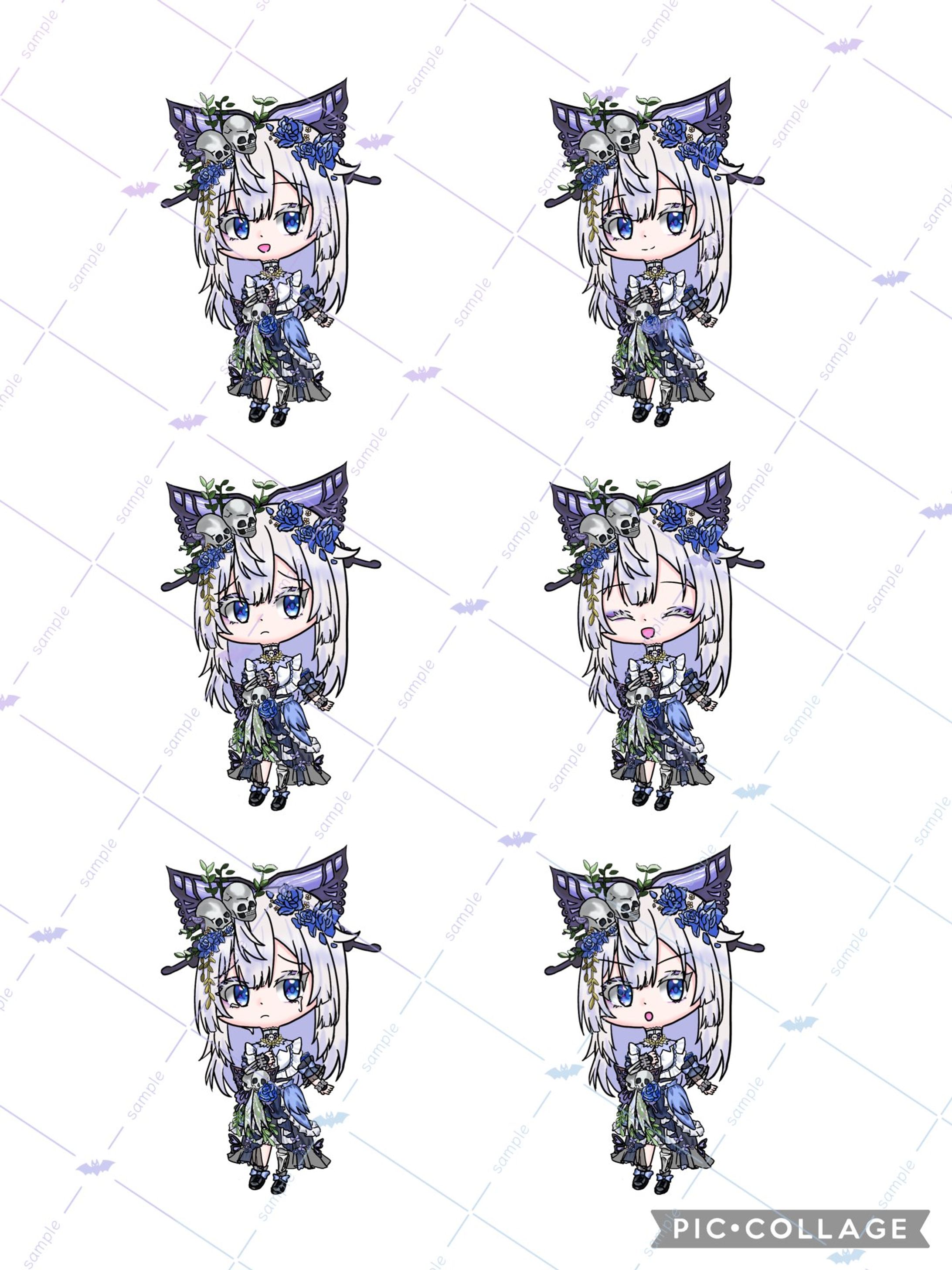 骸音菜華様 SDイラスト-1