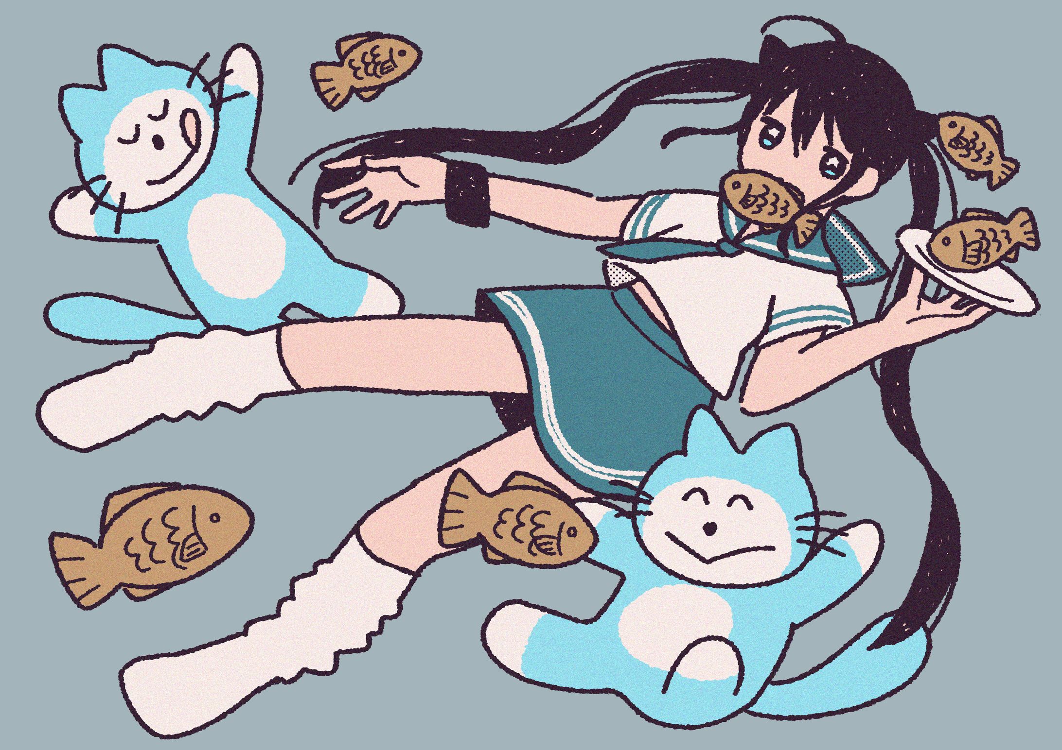 11ぴきのねこ ファンアート-1