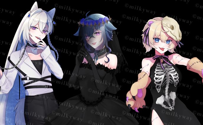 【お仕事】立ち絵ご依頼