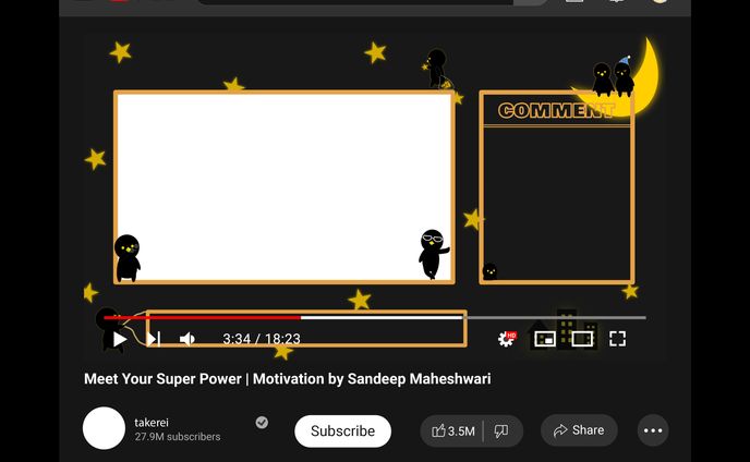 【配信オーバーレイ】くろも様　配信オーバーレイデザイン