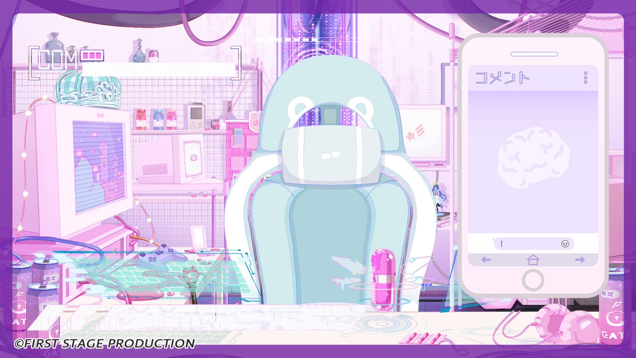 えんどるふぃ☆ミ様　配信背景-1