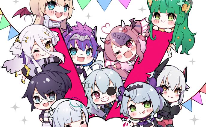 fanart、vshojo