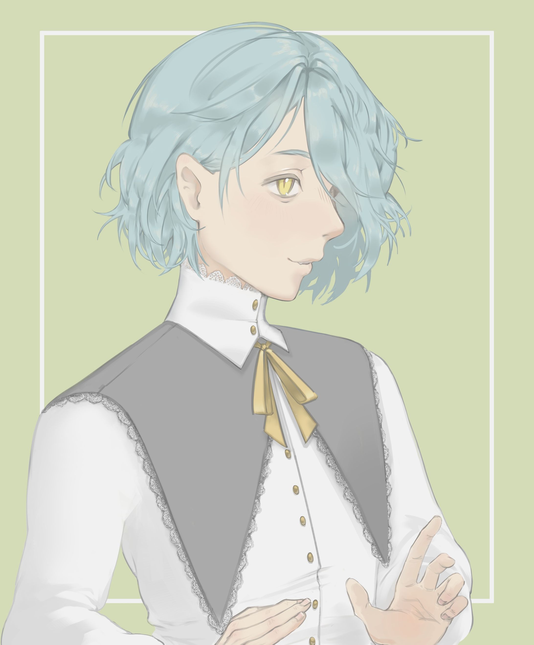 Bust illustration - personal character-1