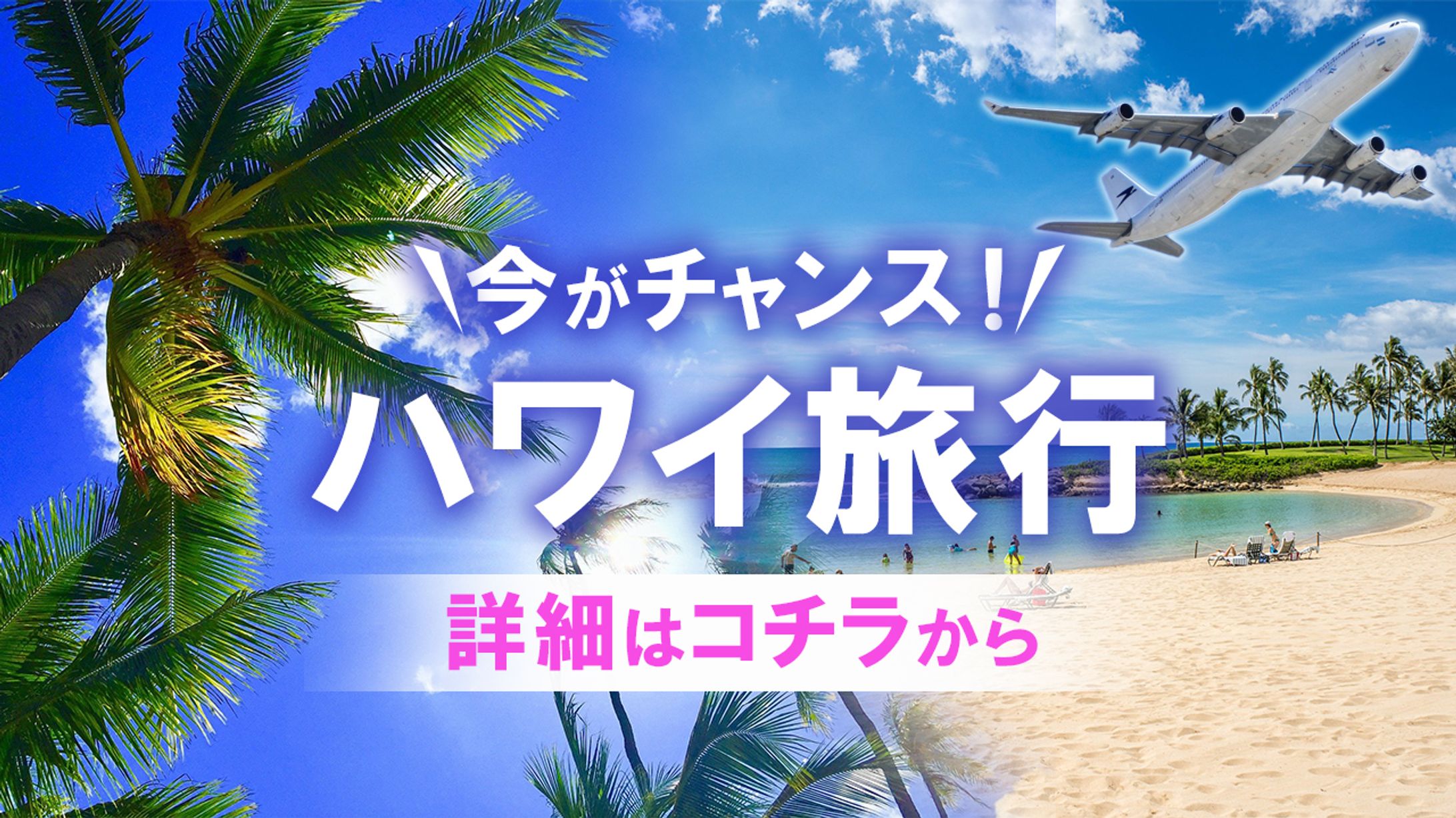 バナー：ハワイ旅行-1