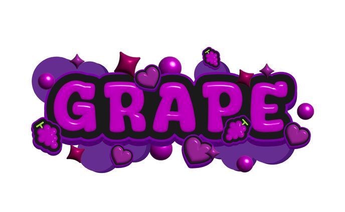GRAPE 3Dロゴ