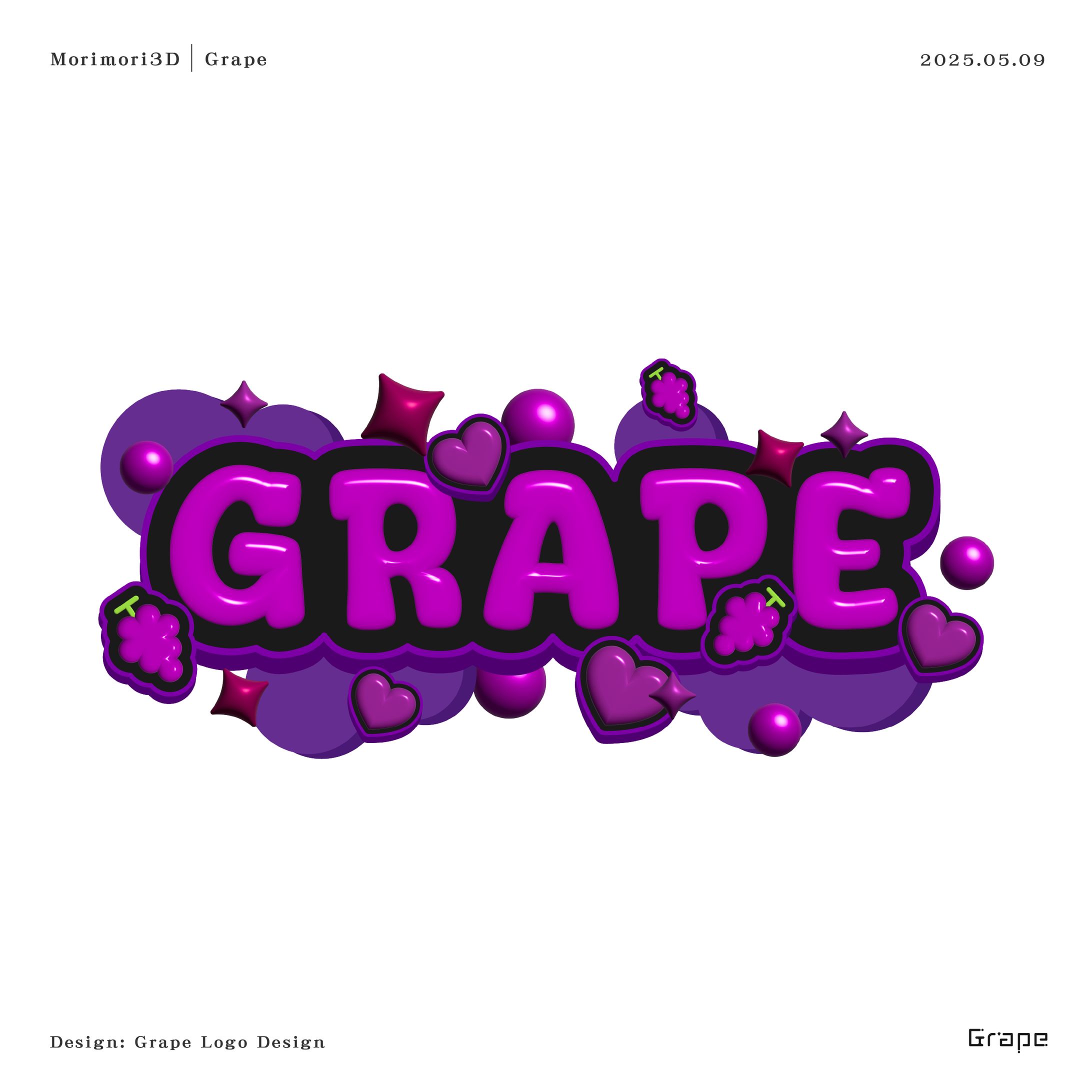 GRAPE 3Dロゴ-1