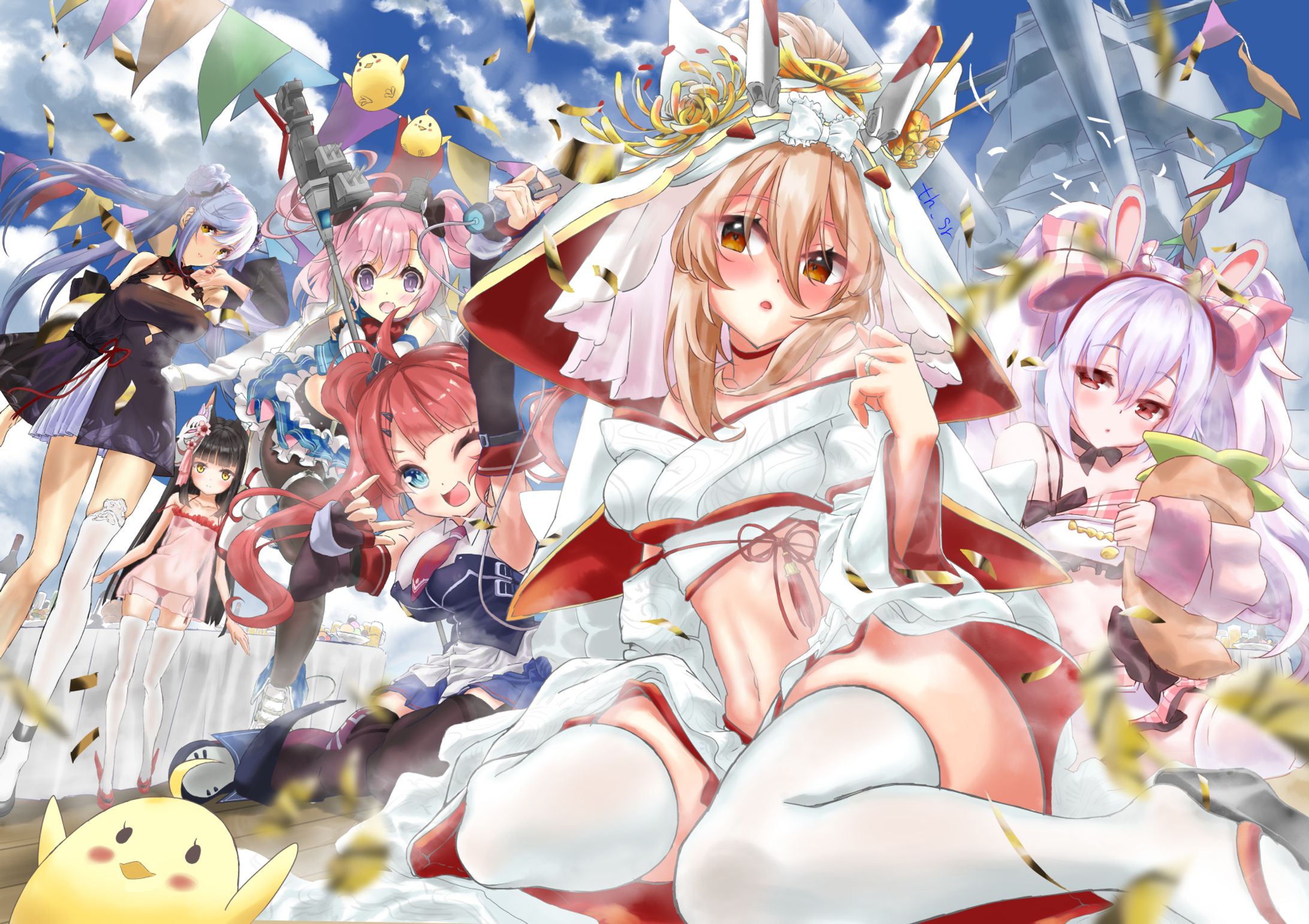 アズレン６周年イラスト-1