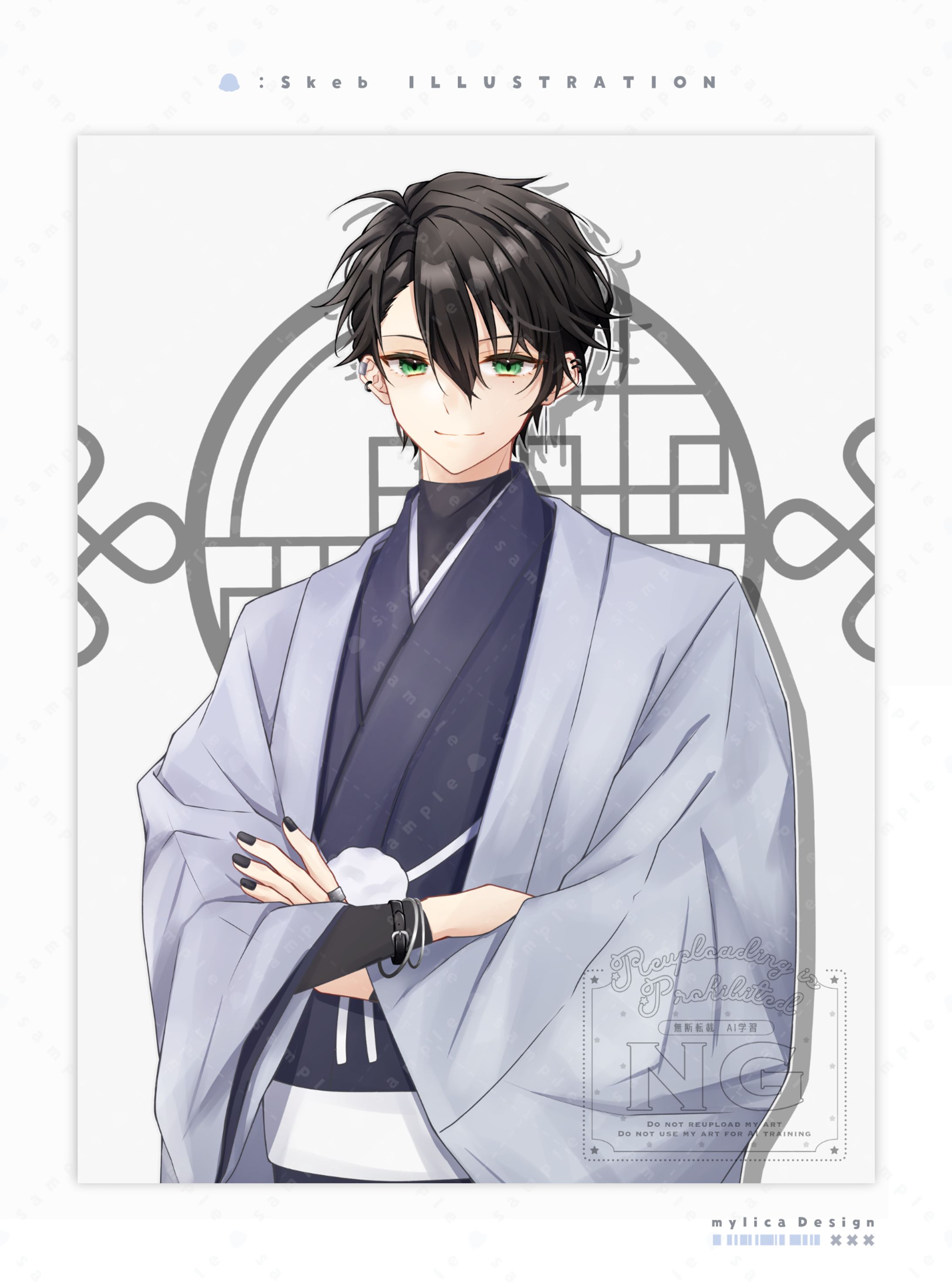 彩莉ざくろ様ご依頼 / Skeb ILLUSTRATION-1