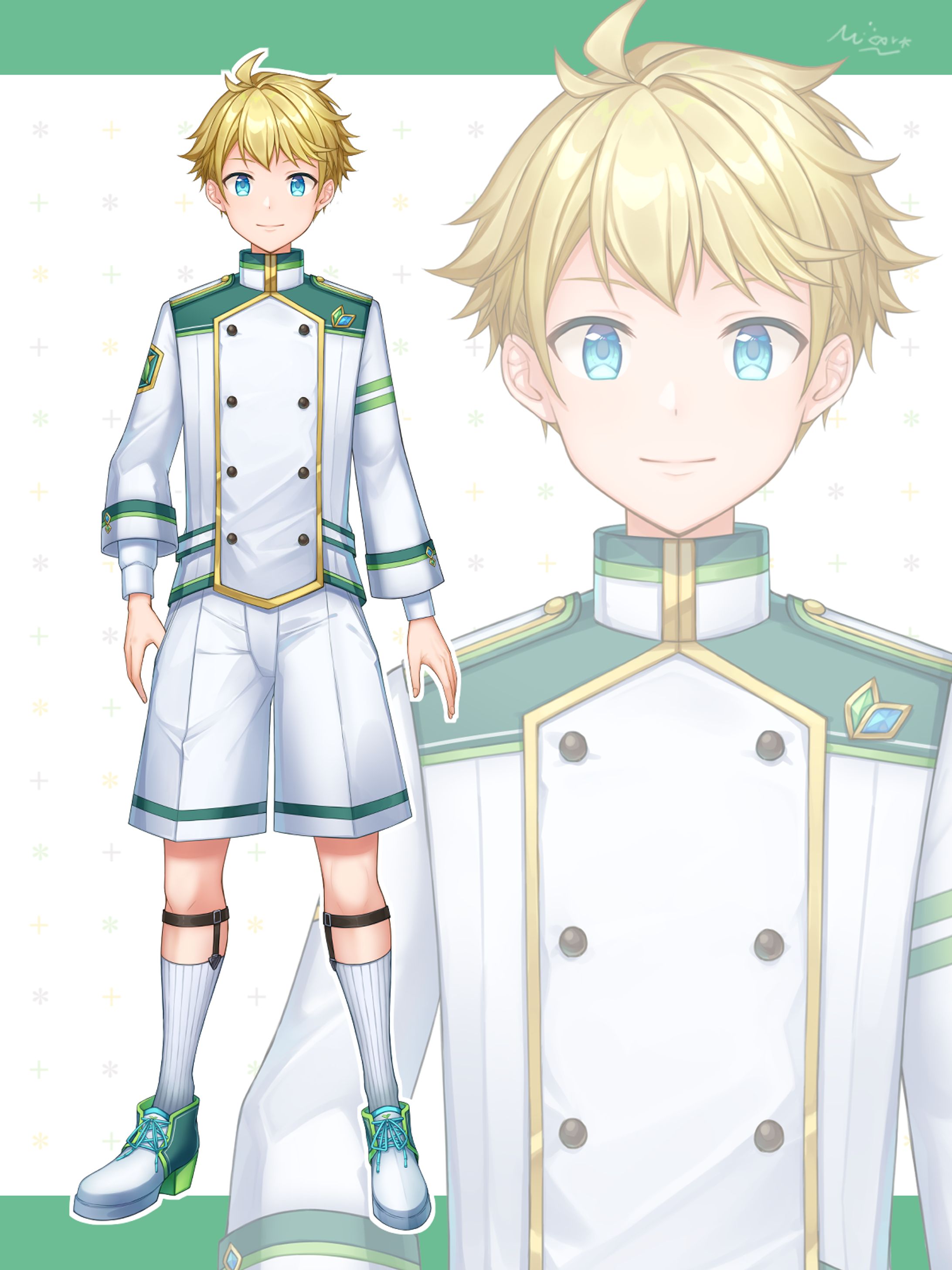 芽吹マコト様 Live2D用立ち絵②（新衣装）-1