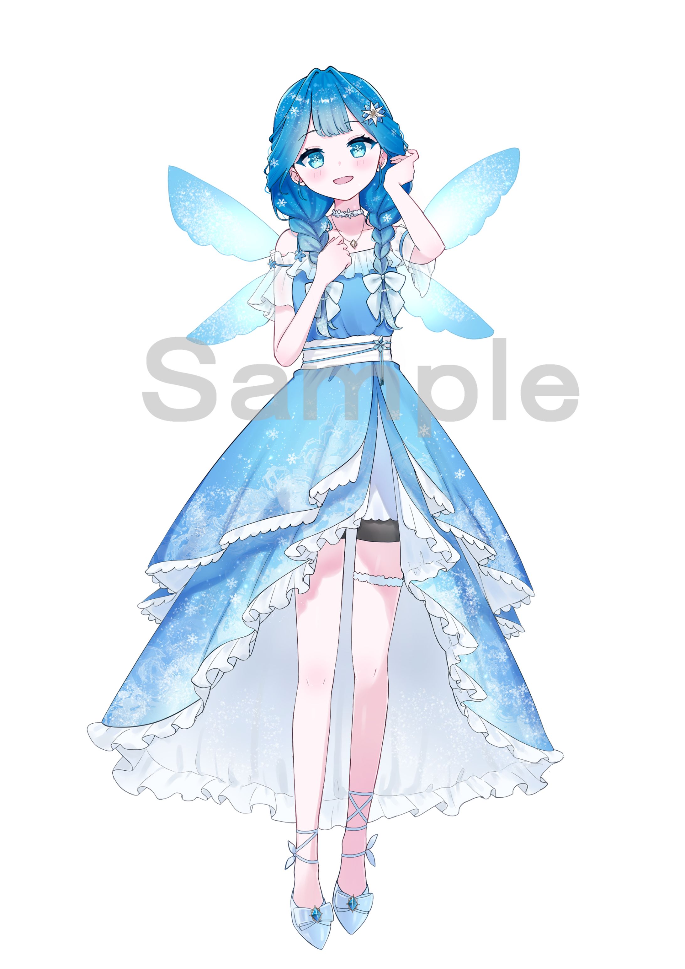 【お仕事】cozoru所属雛乃雪華様の立ち絵【企業様】-1