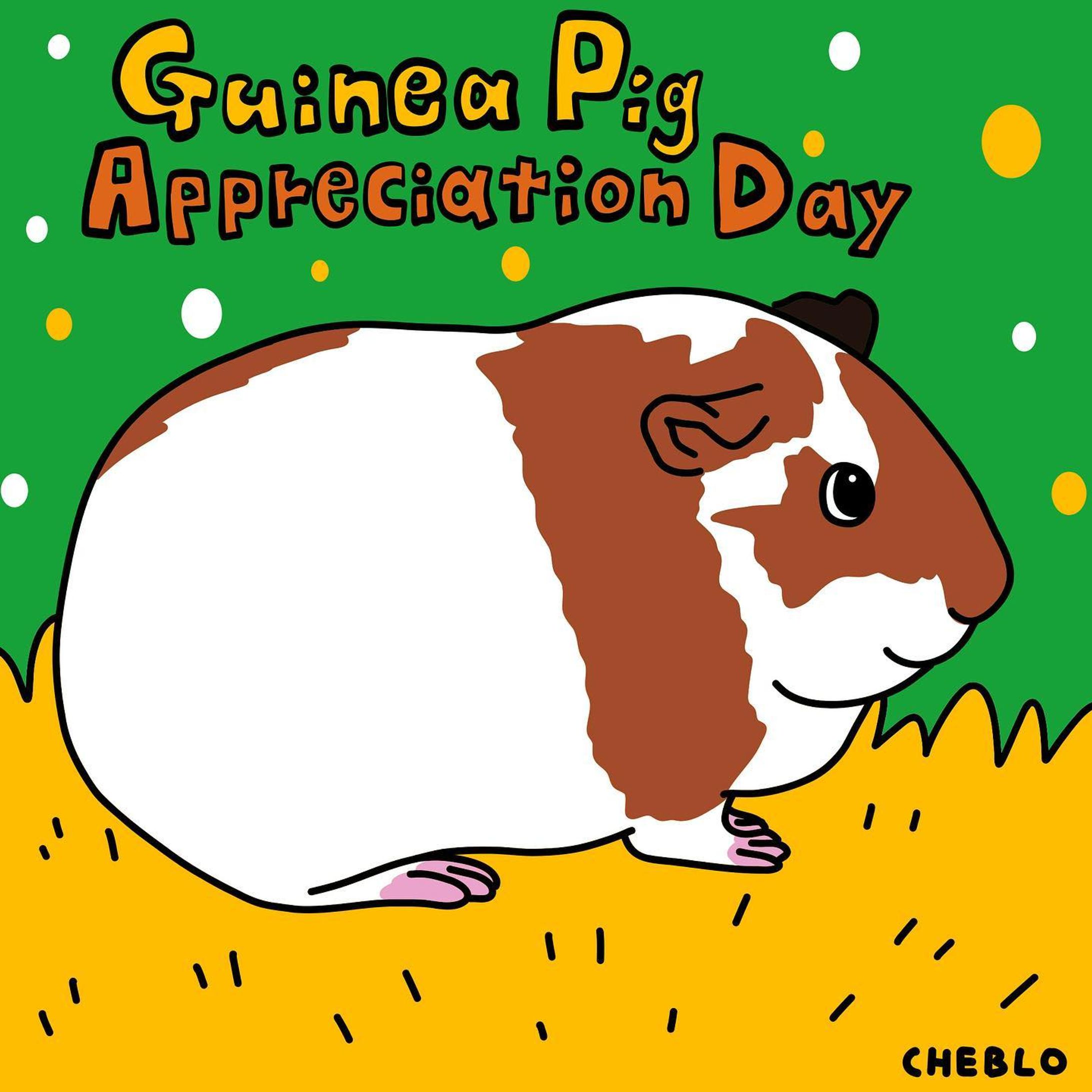 🐹モルズに感謝🐹

今日7月16日は

「Guinea Pig Appreciation Day（#モルモット感謝の日）」🎉

#guineapigappreciationday  #guineapig #animal #illustration #illustrator #pic #love #モルモット #絵 #イラストレーター #イラスト #小動物 #動物 #colorful #カラフル #pop #art-1