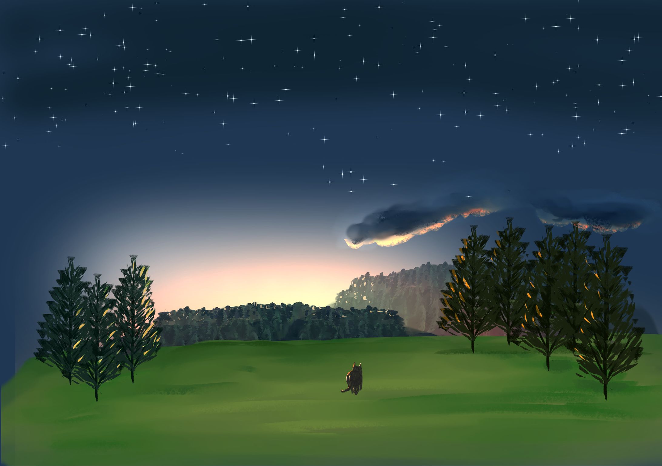 タンブラー背景猫-1