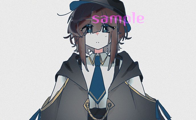 泪雨様 キャラデザ