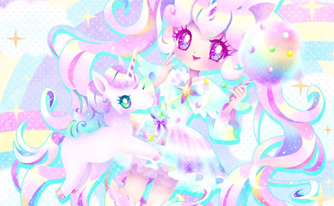 ゆめかわ女の子