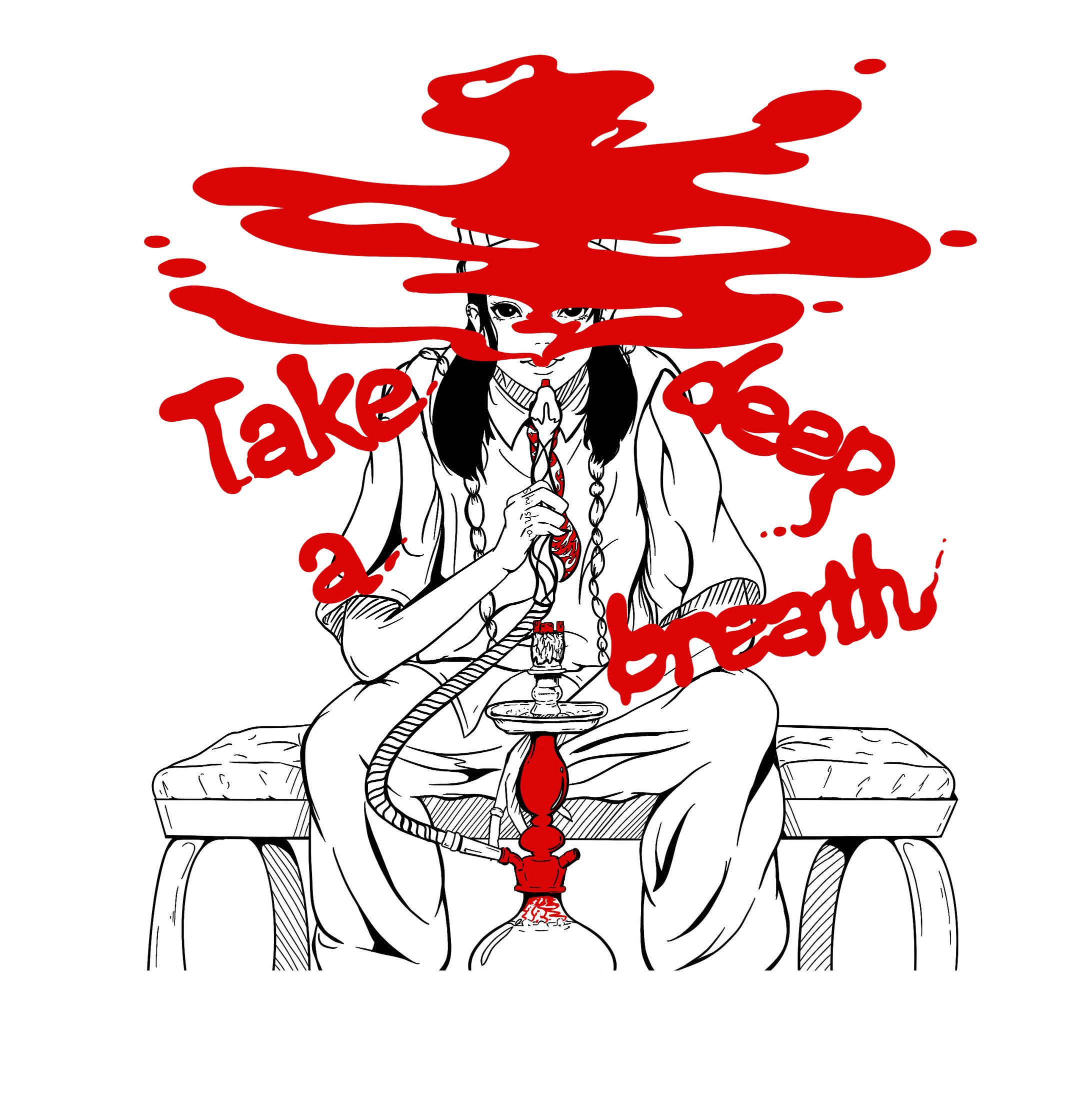 【illustration】Take deep a breath-1