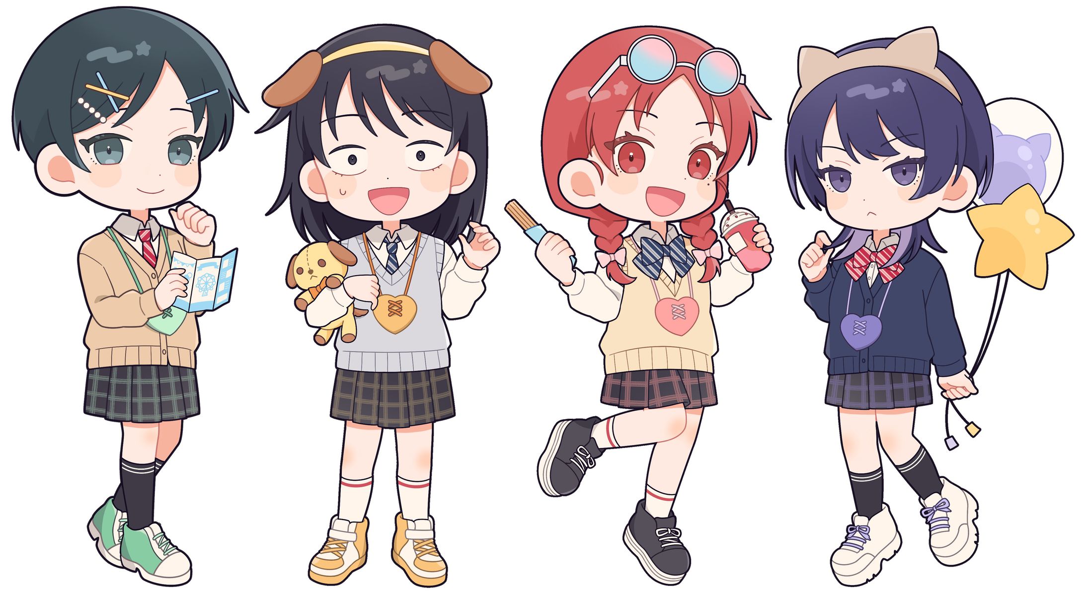 ふつうの軽音部Fanart②-1