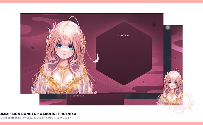 Caroline Phoenixa SUPRISE ME! Stream Overlay