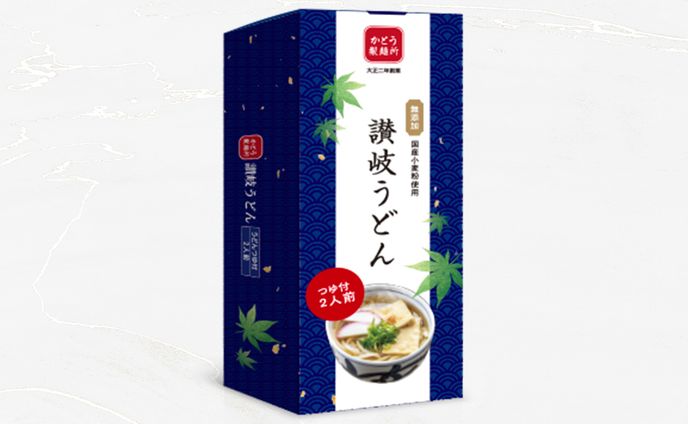 パッケージ：うどん