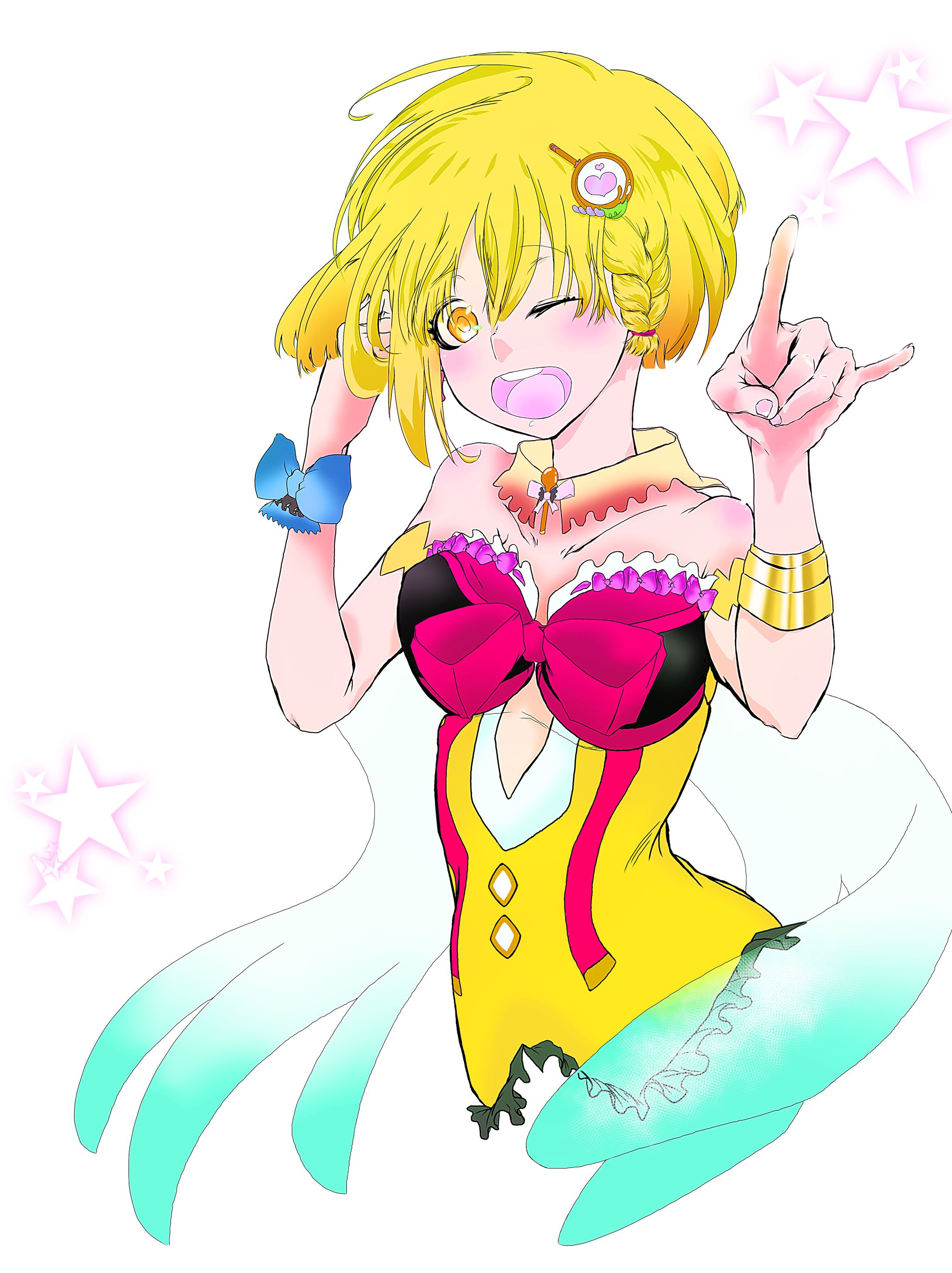 株式会社ダイショー様　ンゴーン-ngon- 女の子(かわいくポーズ)-1
