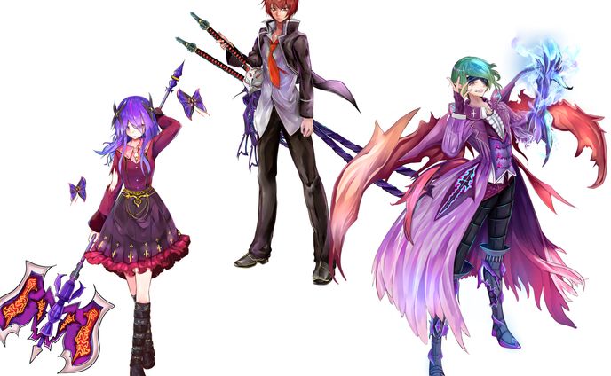 キャラクターイラスト　ファンタジー