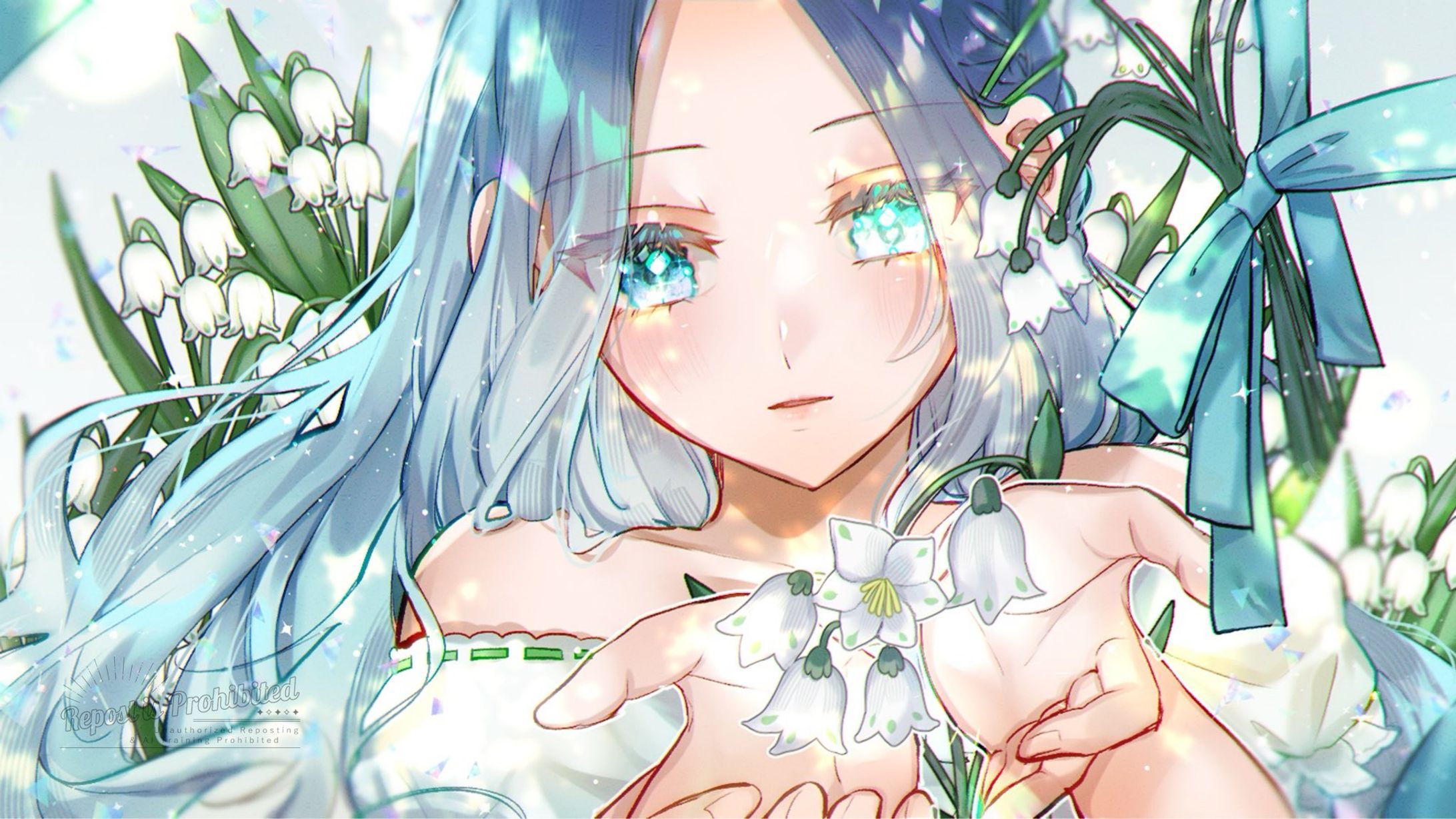 創作イラスト✨スノードロップ-1
