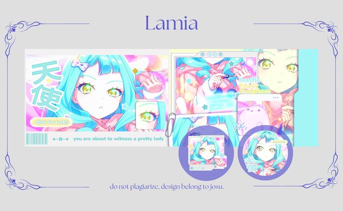 Lamia Twitter Layout