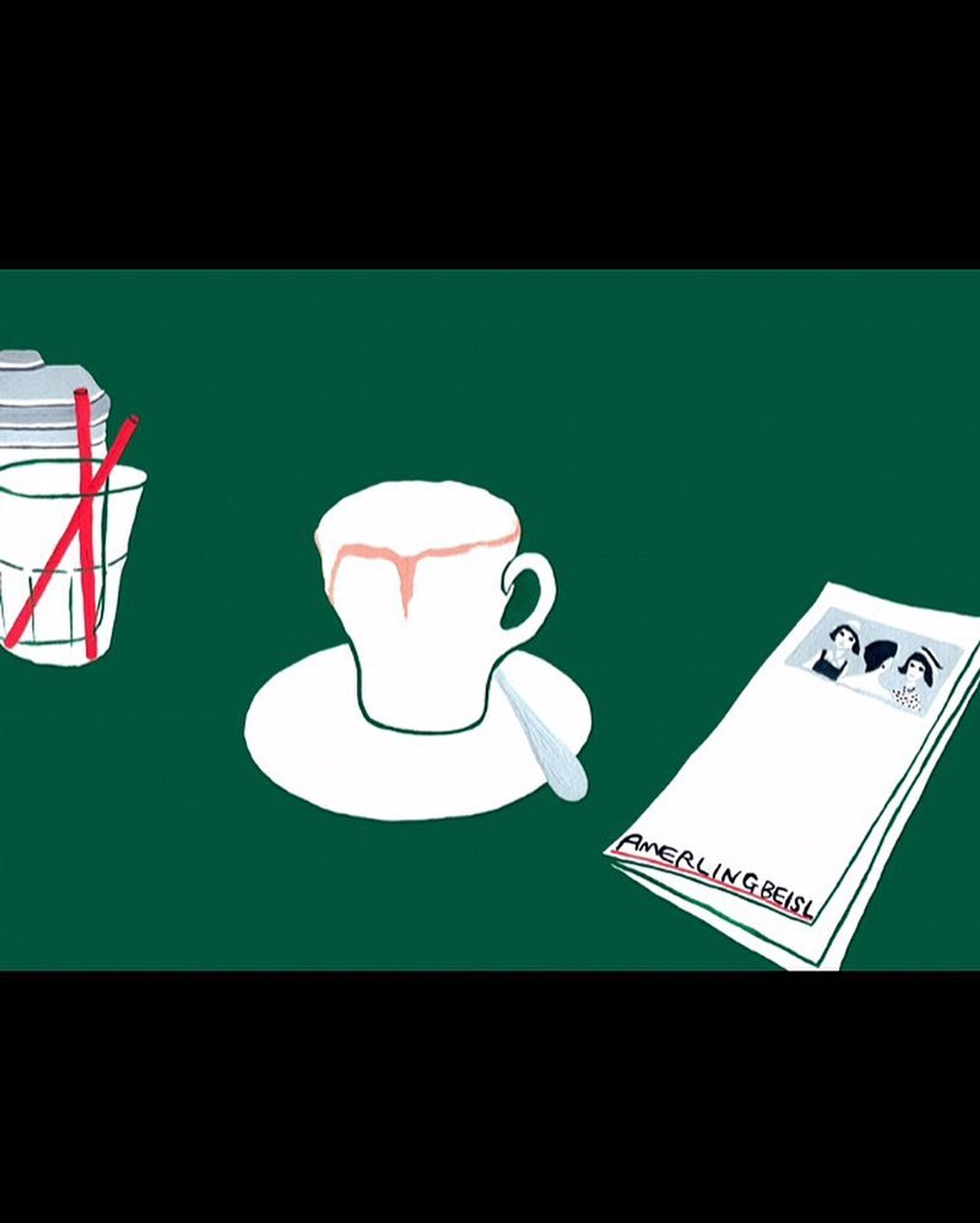 #amerlingbeisl #cafe #vienna #wien #cappuccino #travel #coffee #illustration #illustrator #fashion #magazine #austria #カフェ #旅行 #イラスト #アート #ファッション #雑誌 #装丁 #カプチーノ #ウィーン #オーストリア #カップ #コーヒー-1