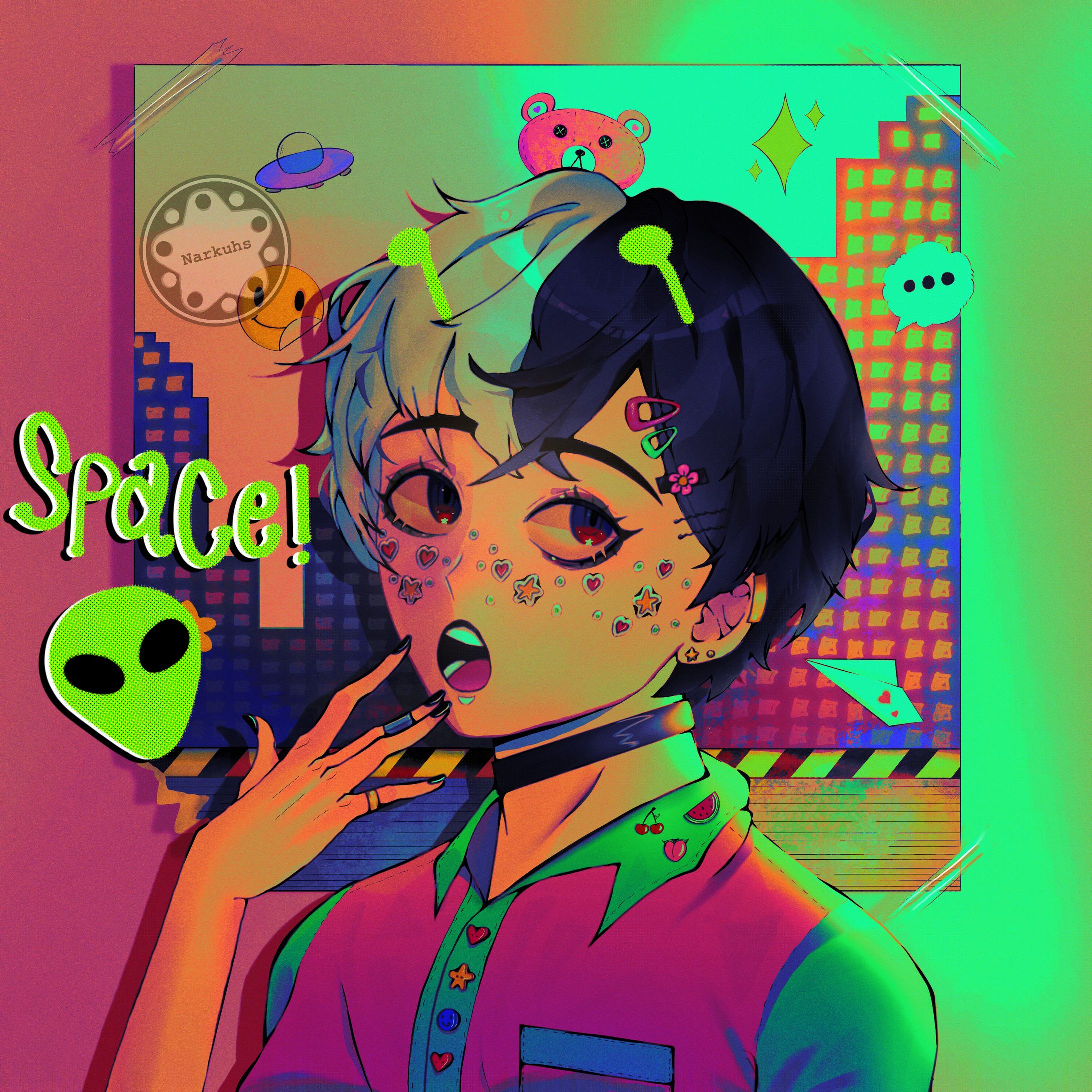 Space girl 🛸-1