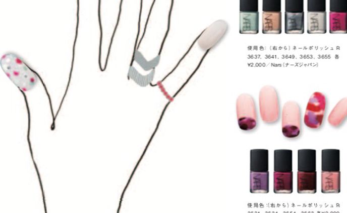 Numero見てね！#numerotokyo #numero #numeromagazine #nail #nailart #uka #manicure #hand #selfnail  #mode #art #illustration #ring #accessories #cosmetics #ヌメロ #ネイル #ネイルアート #マニキュア #指輪 #リング #アート #ウカ #イラスト #ファッション #ファッション #nars @narsissist #cosmeticellie