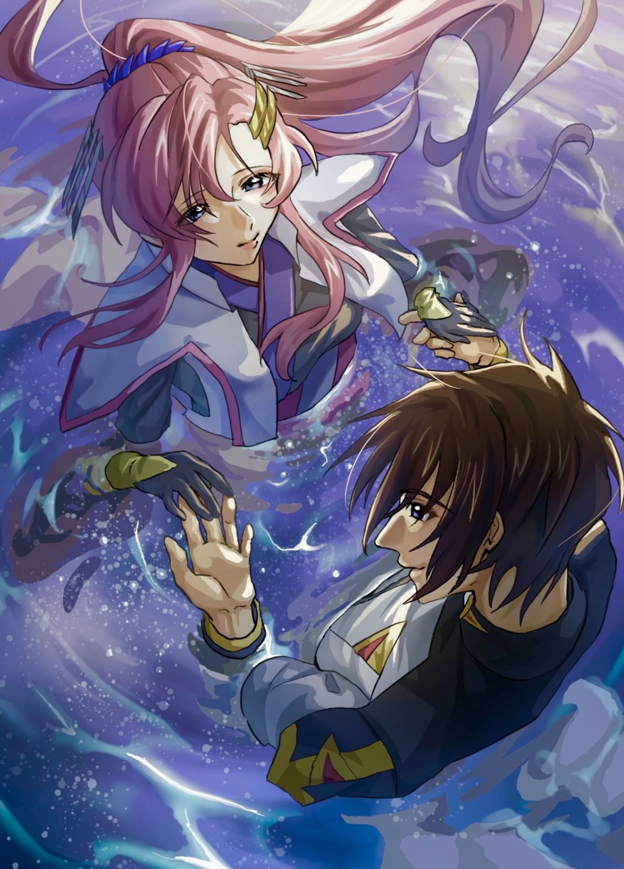 キラとラクス-1