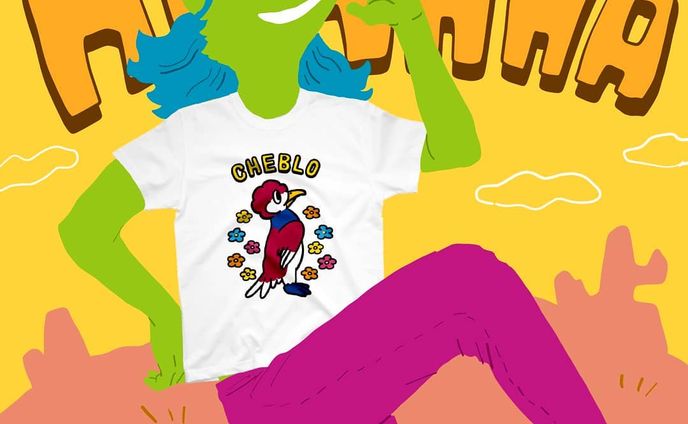 暑くなってきたね⚡😎
・
【CHEBLOおすすめTシャツ紹介】
・
『チェブバード』
・
生地のカラーは全23色🌈
サイズも大人から子どもまであるよ🙌
・
■スズリのショップで販売中🌟
・
#イラスト#鳥#bird#조류#鸟#uccello
#illustrator#イラストレーター#illustration#イラスト#一个例证#일러스트#絵#picture#cheblo
#art#スケッチ#sketch#idea#キャラクター#캐릭터#carattere#character#Tシャツ#tshirt