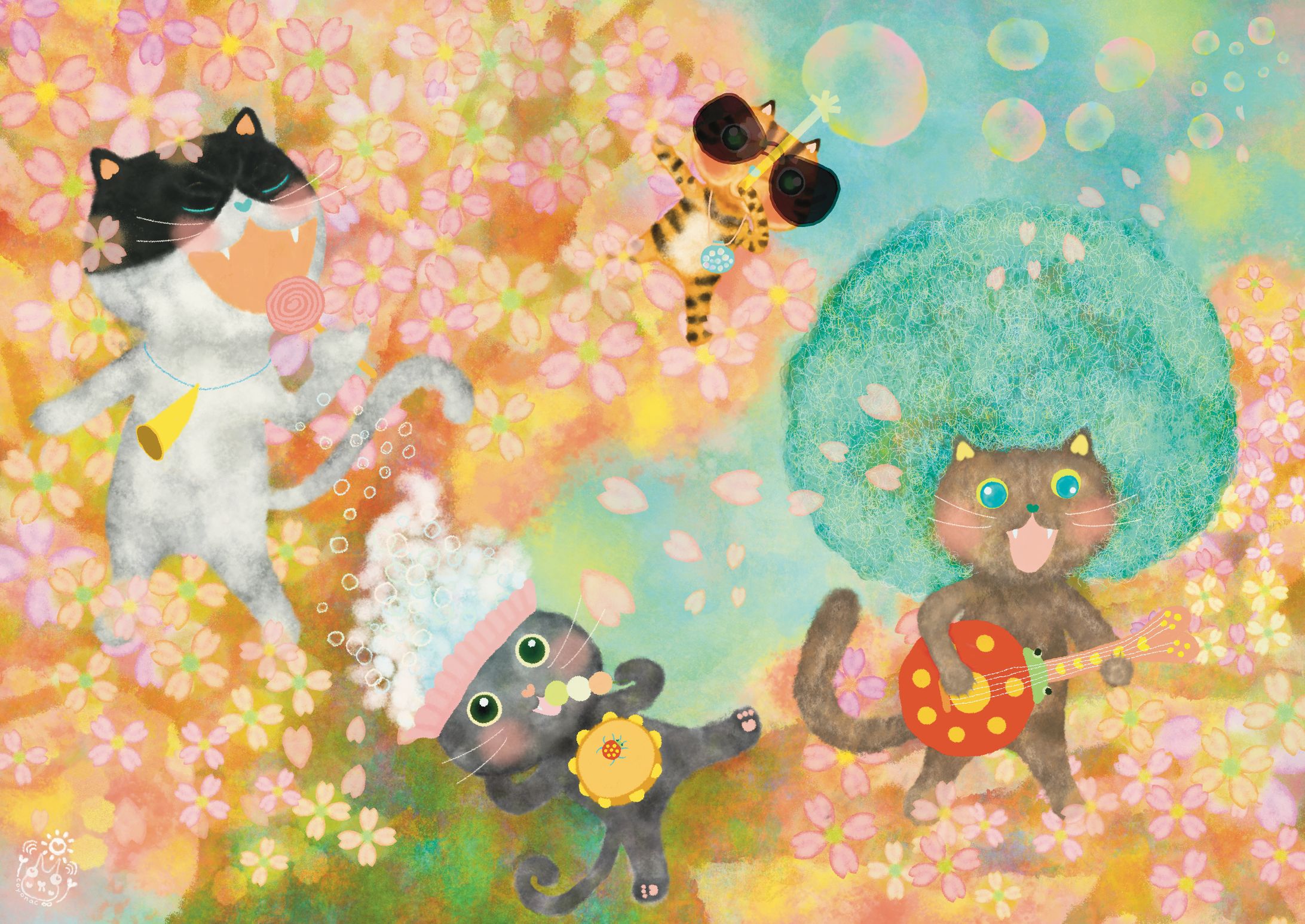 のらねこ けだまーず きまぐれ ブルース-1