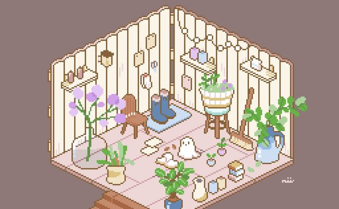 お部屋　園芸