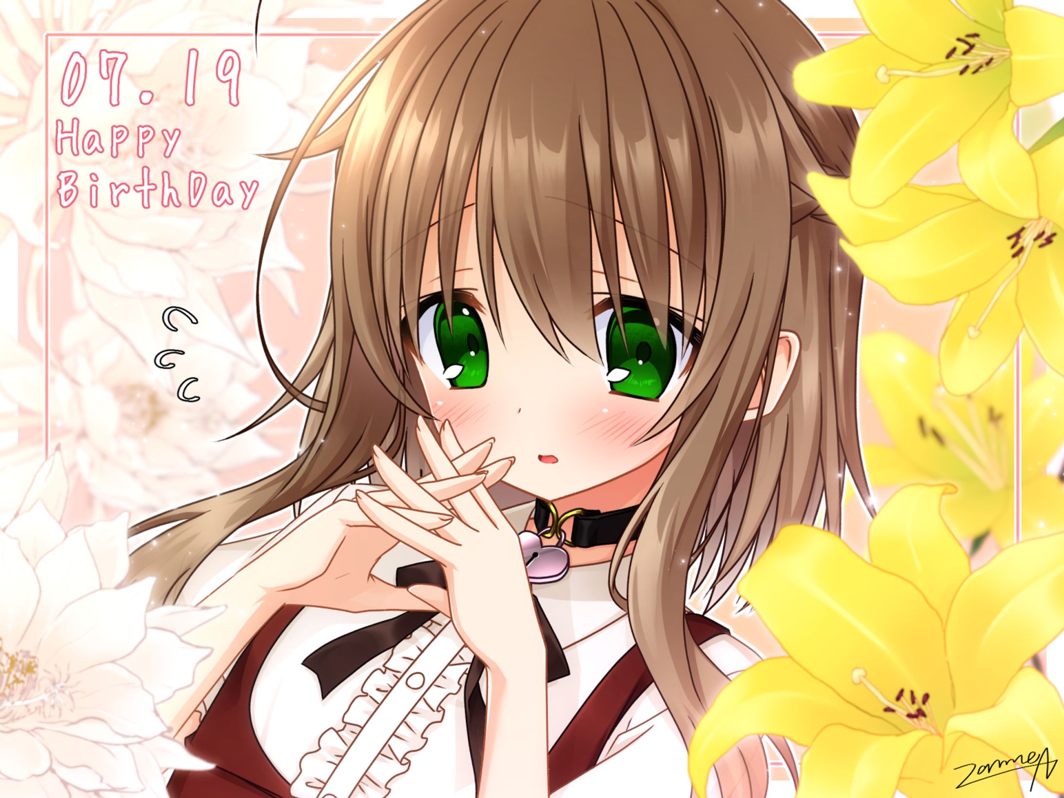 【男の娘】誕生日的な絵-1