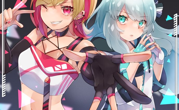 ハイアンドロウエモーションジャケットイラスト