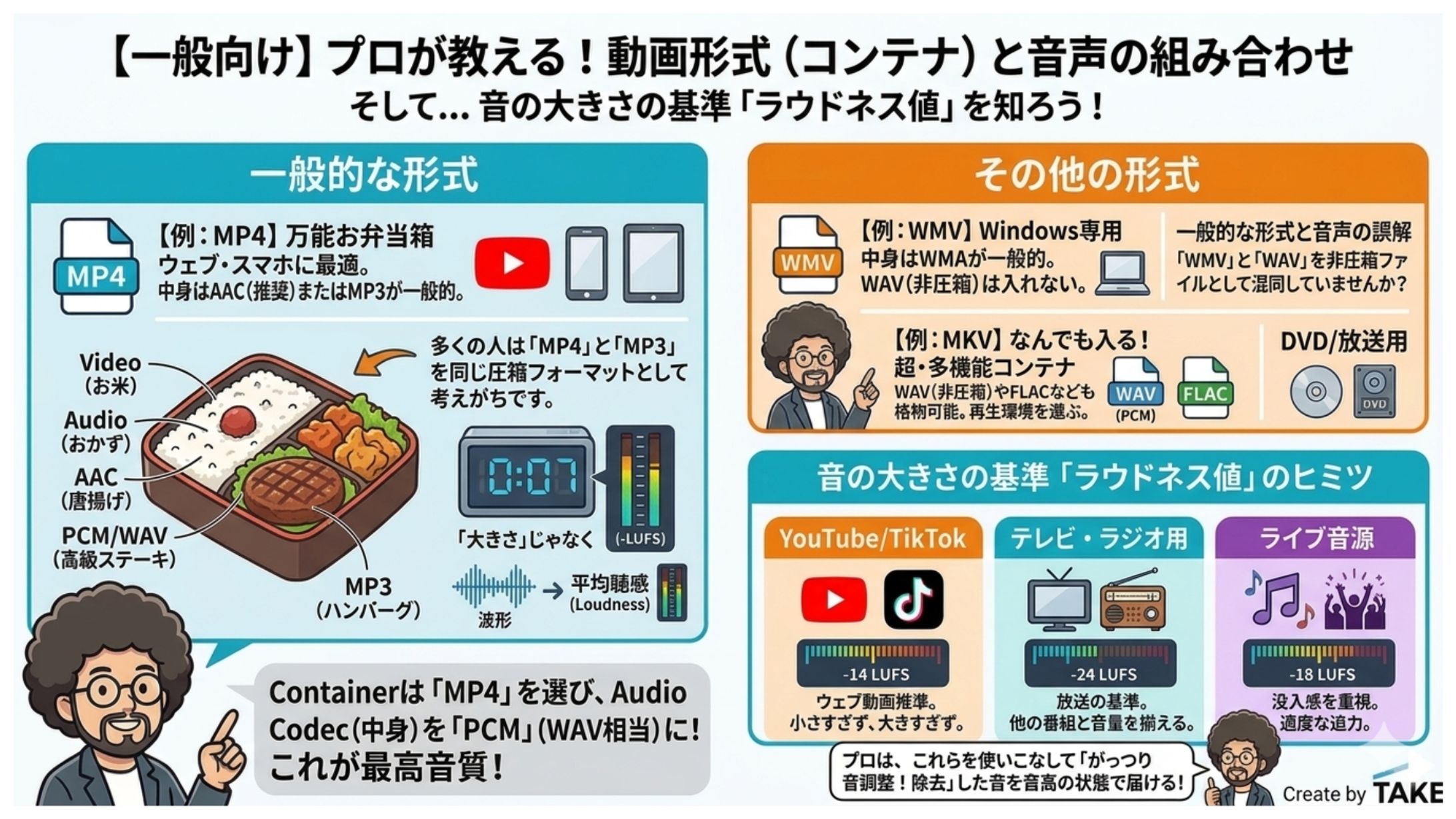 【技術解説】音の大きさの基準「ラウドネス値」とは？-1