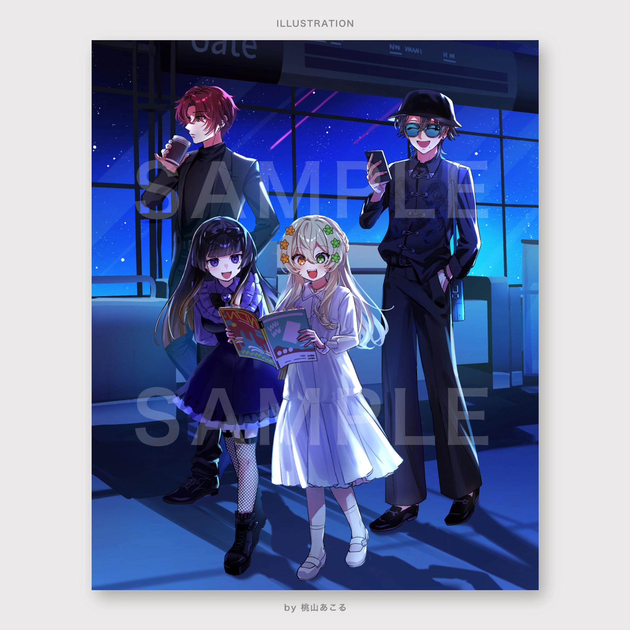 .LIVE所属 カルロ ピノ様/ILLUSTRATION-1