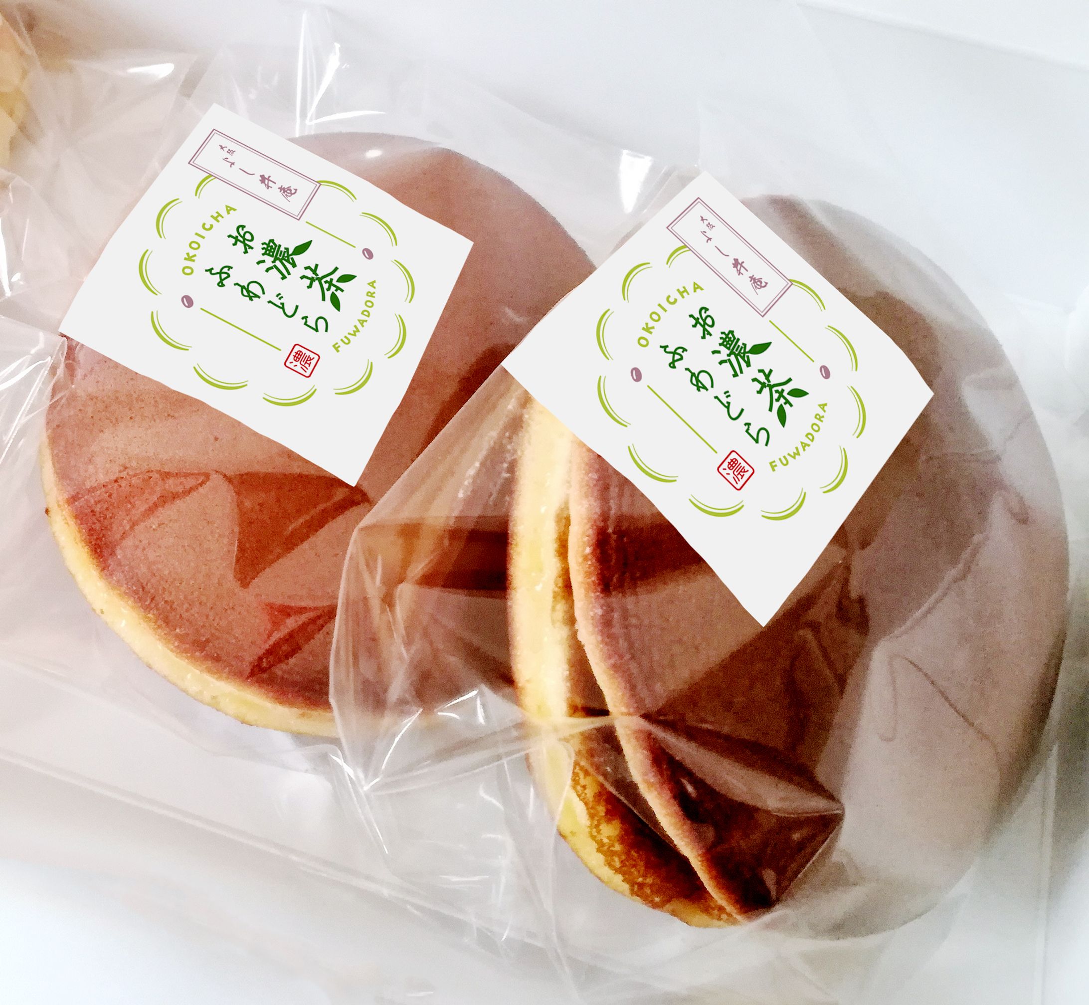 和菓子店の新発売商品のラベル-1