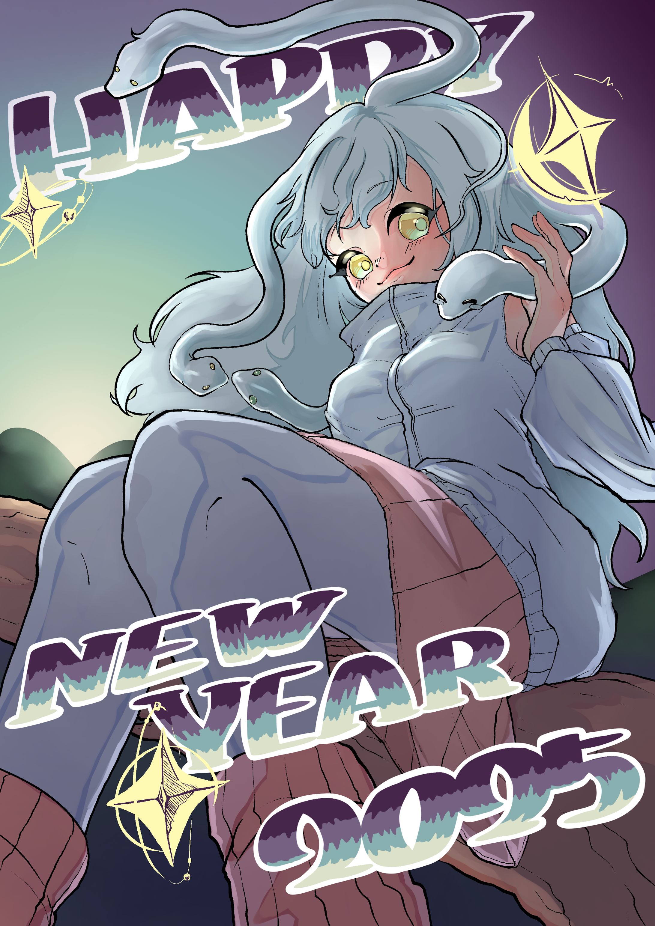 2025年　年賀イラスト-1