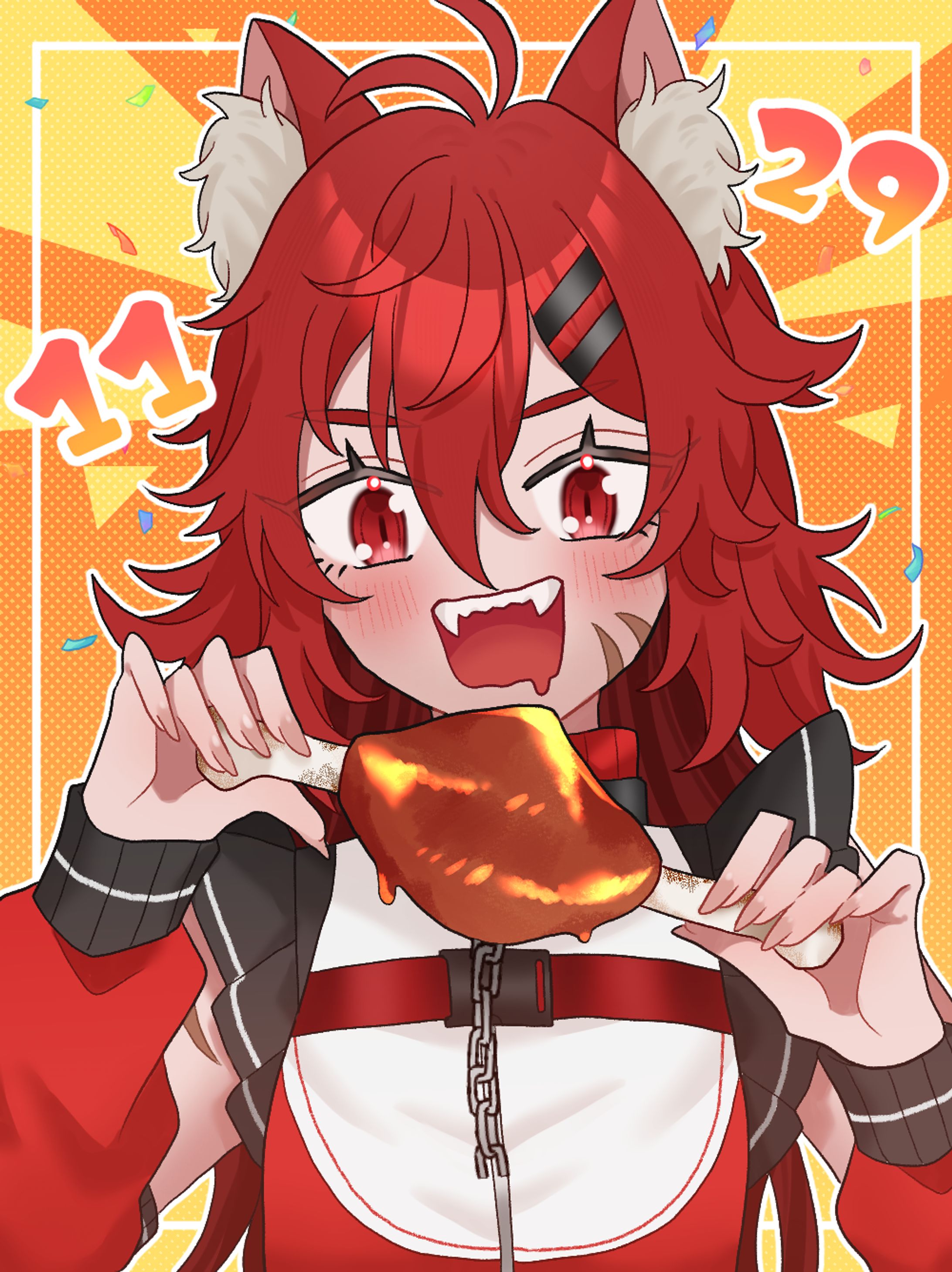 【創作】はちゃめちゃミックスオレ-いい肉の日-1