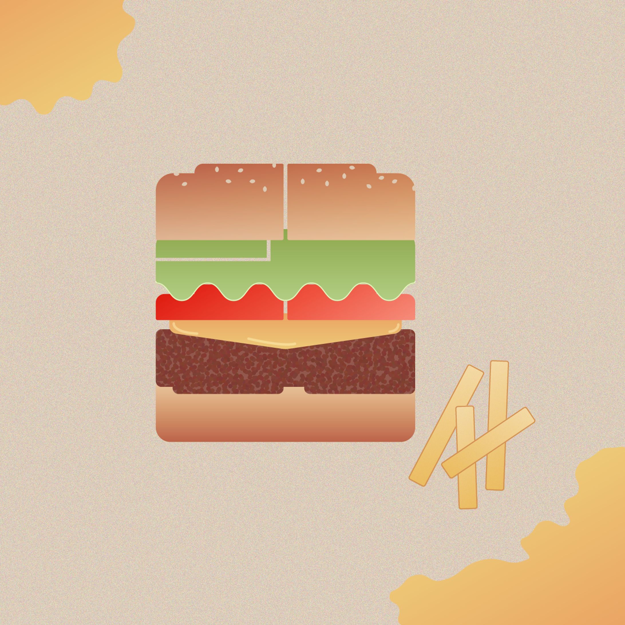 ハンバーガー-1