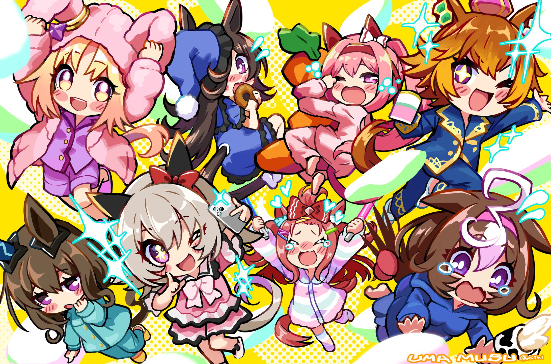 ウマ娘 ファンアート-1