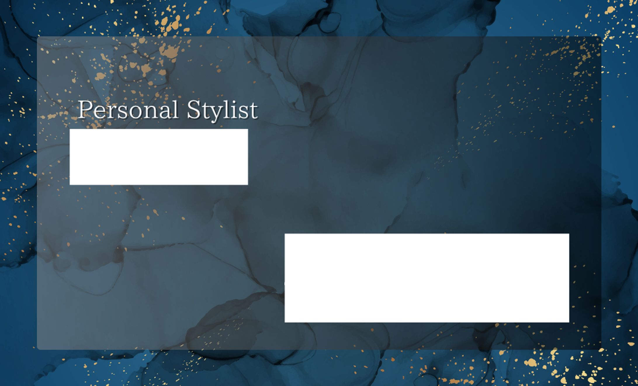 名刺：personal stylist-1
