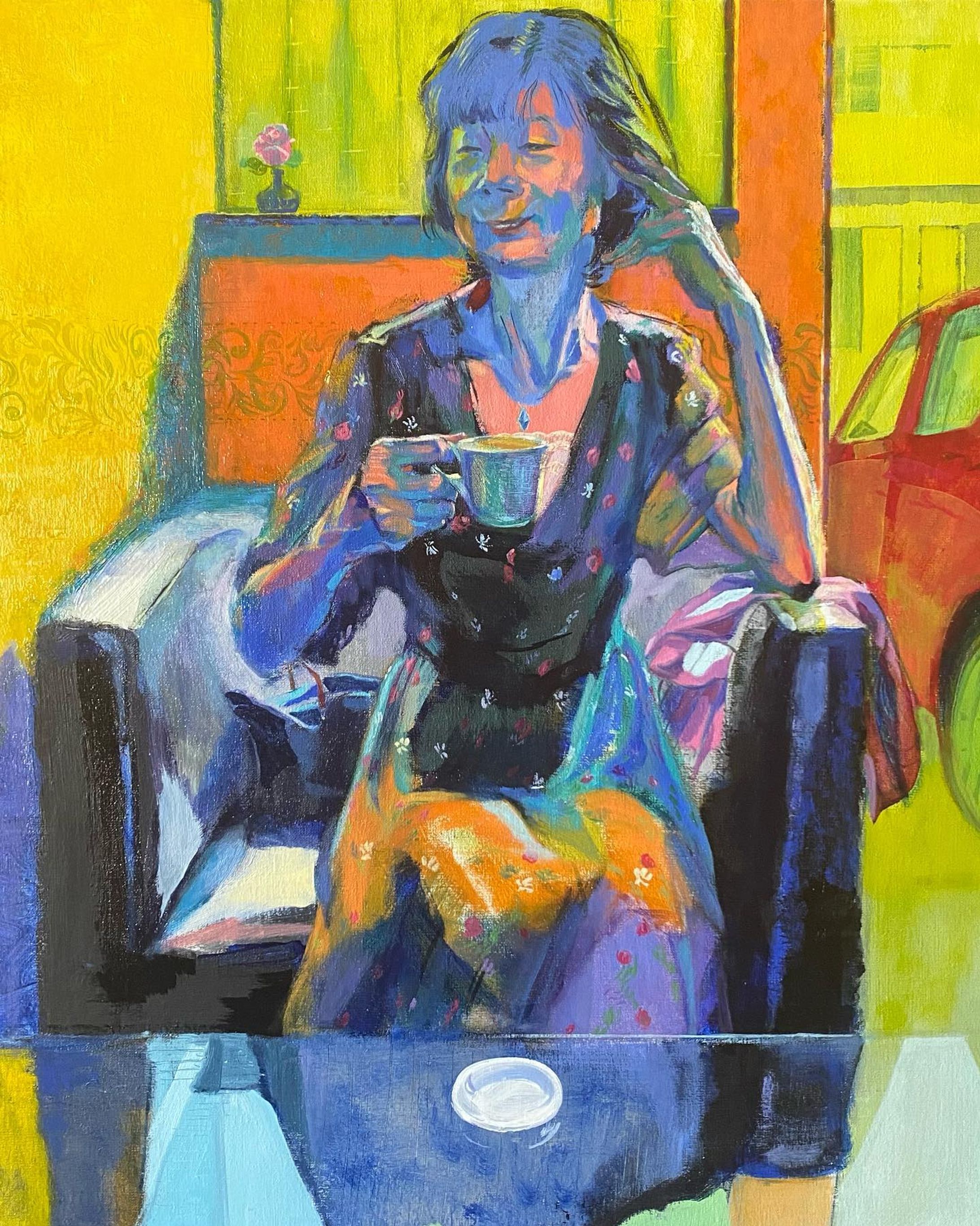 オンマ　엄마
oil on canvas
65.2×53.0cm

#art #miranartworks #miranrin #oilpainting #female #agelessbeauty #feminism #portraitpainting #cafe-1