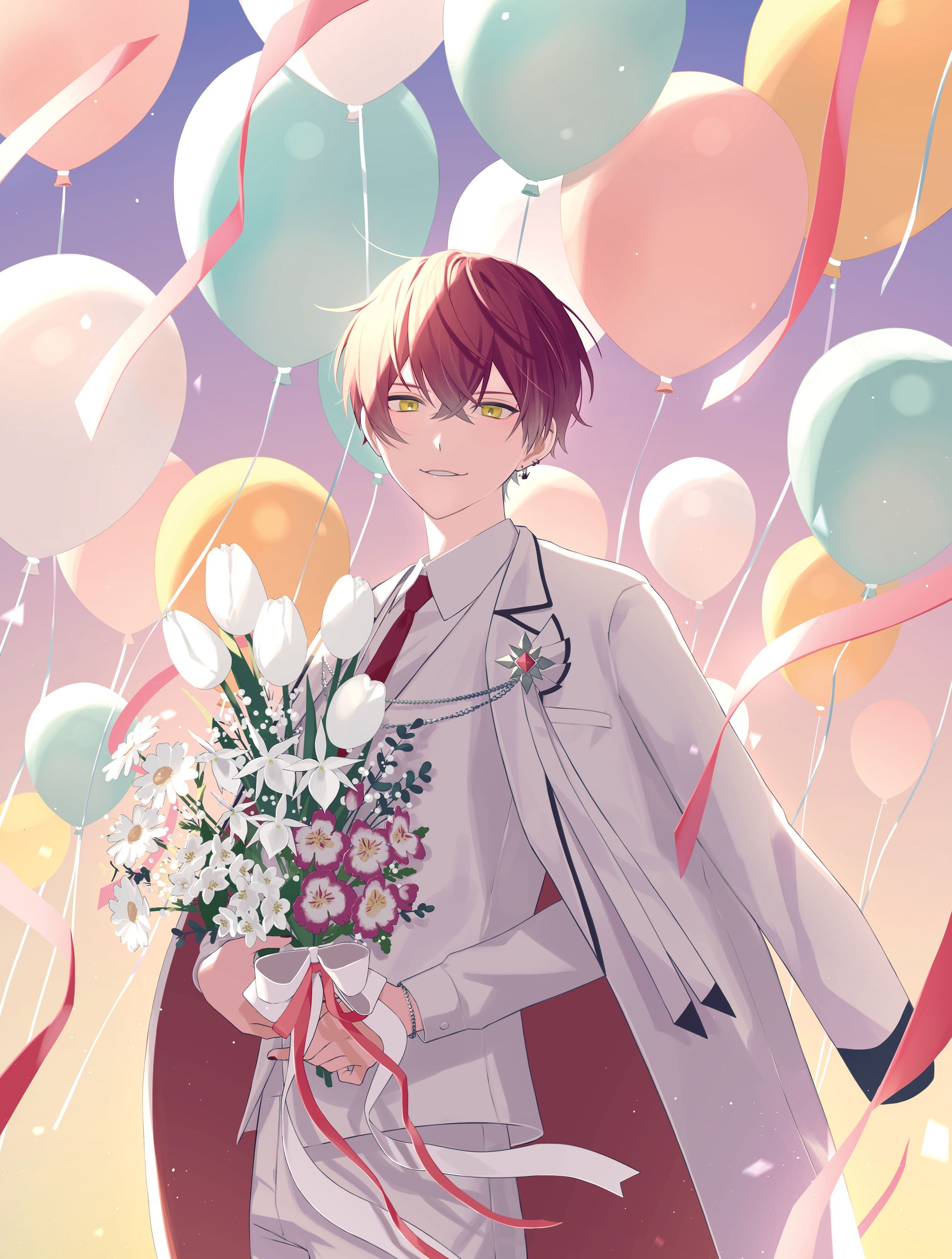 鶴町憐様 誕生日記念イラスト-1