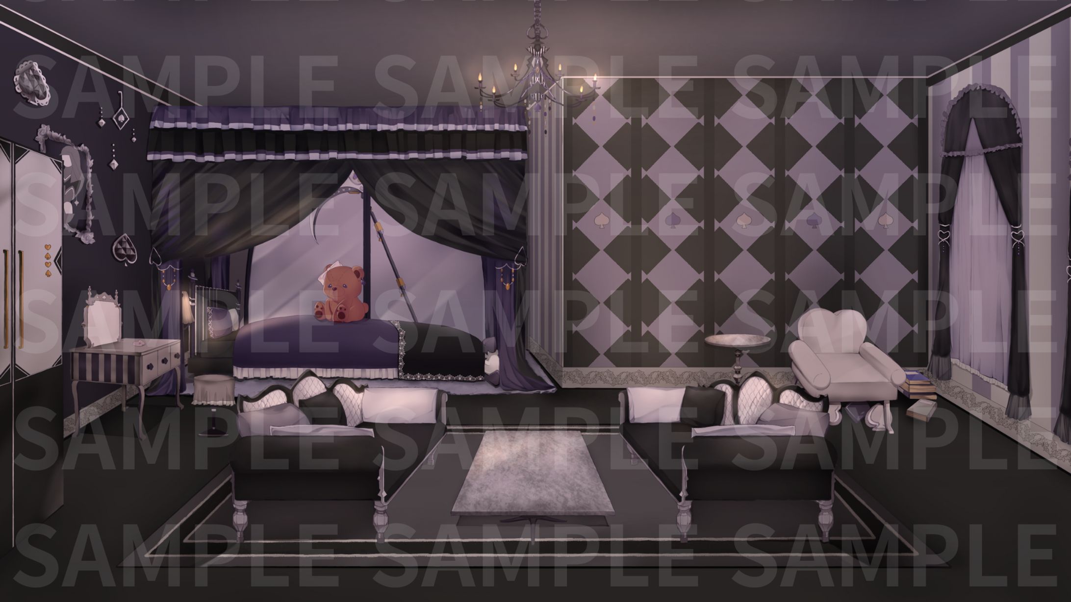 リズ・Q・コンチェッタ様　配信部屋-1