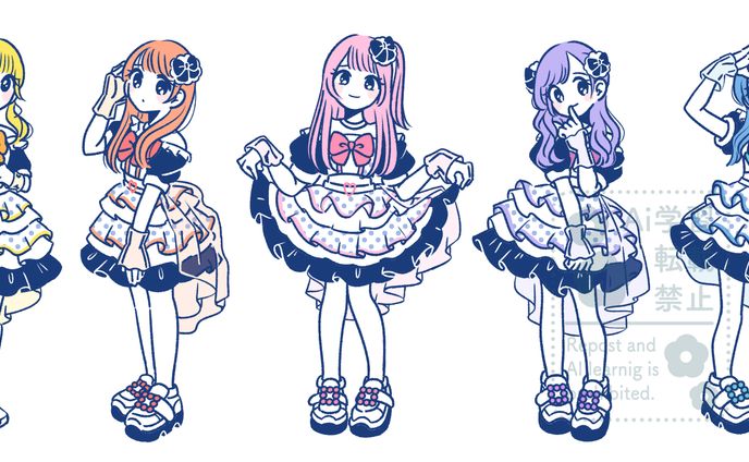 【work】株式会社フレッサ様　グッズイラスト